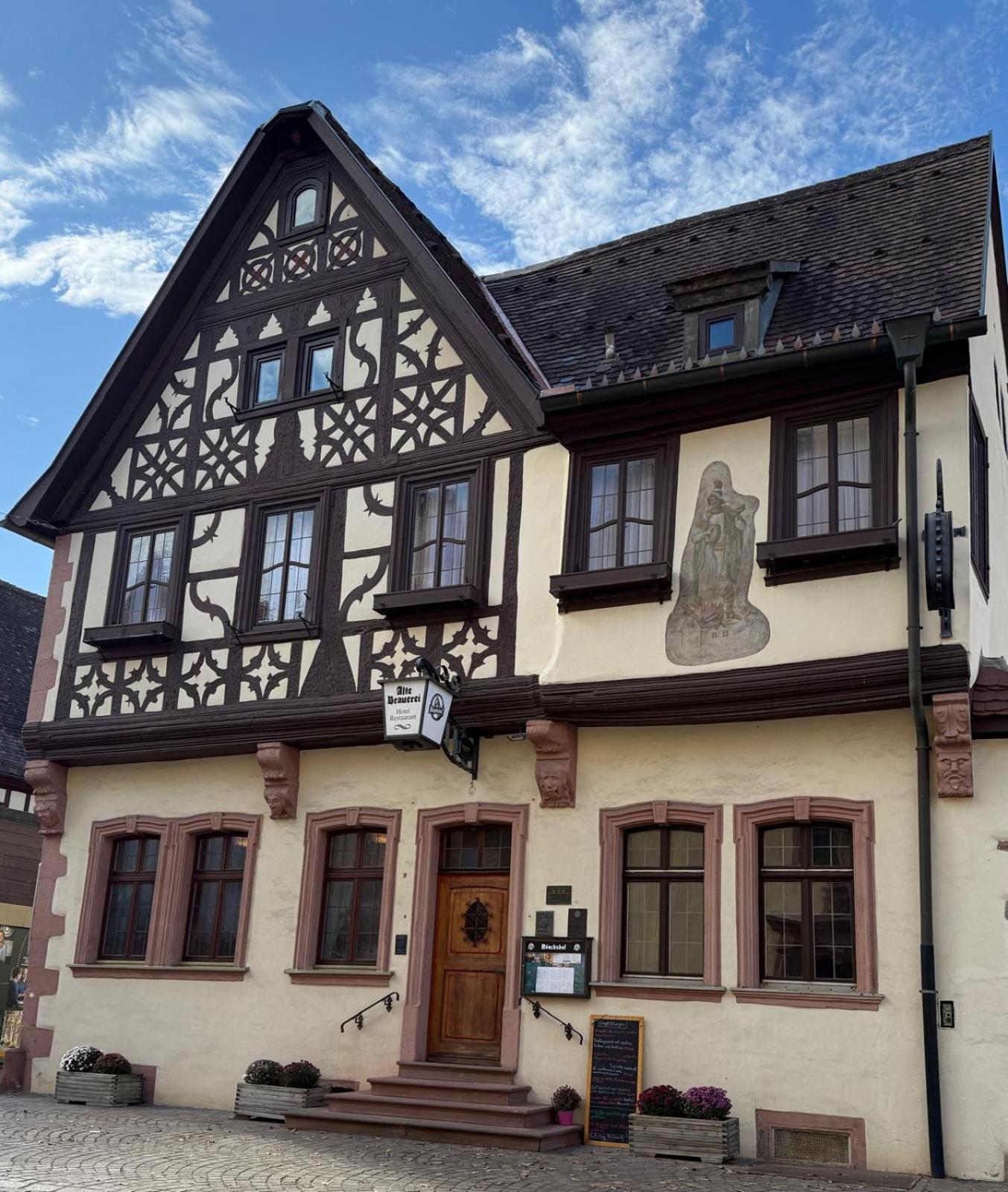 Hotel Alte Brauerei Karlstadt Eksteriør billede